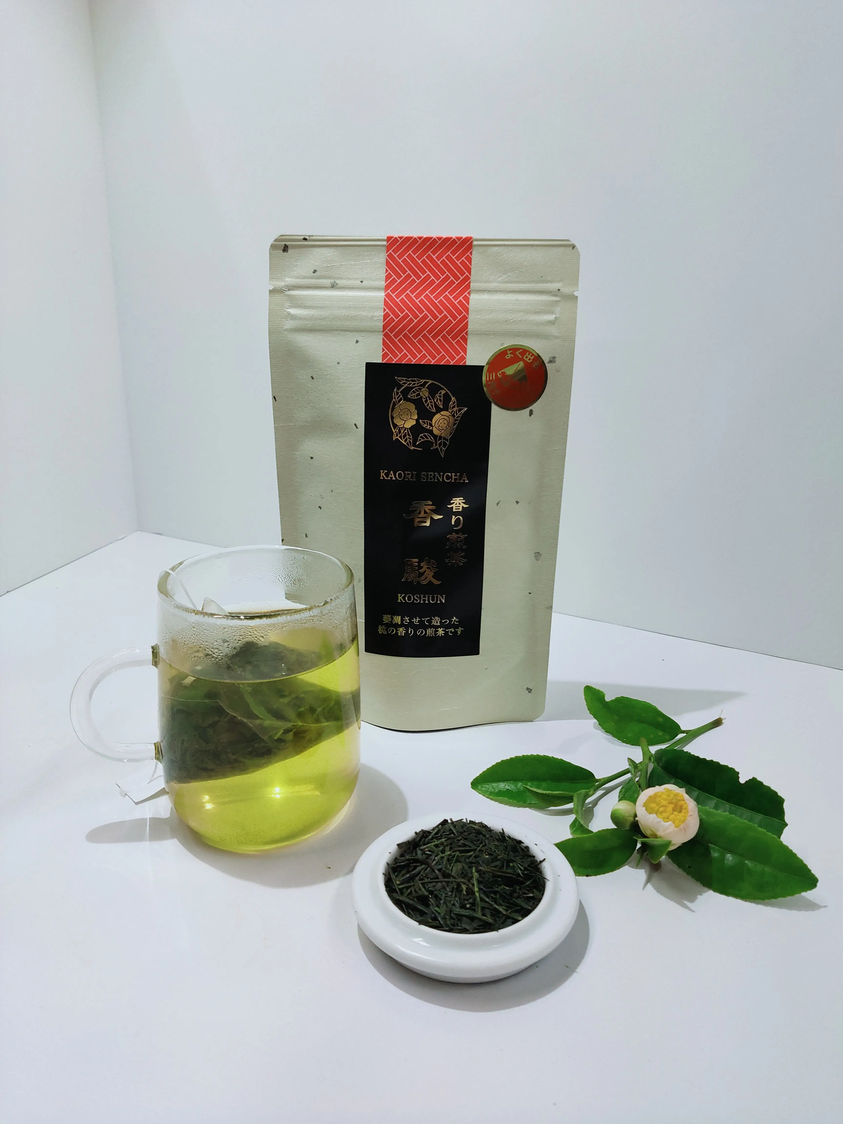 Kaori cha new type natural aroma organic green tea private label