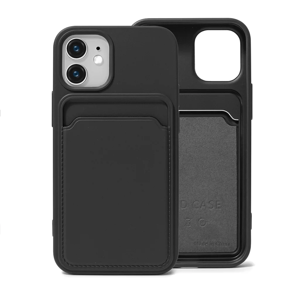 wholesale TPU cute blank mobile cell phone cases with card pocket for huawei iPhone XR 12 13 pro MAX Samsung back cover case