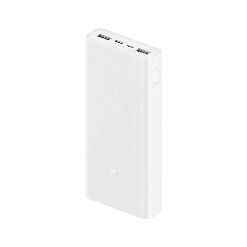Xiaomi Mijia Power bank 20000 mAh 3 PLM18ZM 18W 2-Way Quick Charging USB C Portable Powerbank 20000 External Battery Poverbank