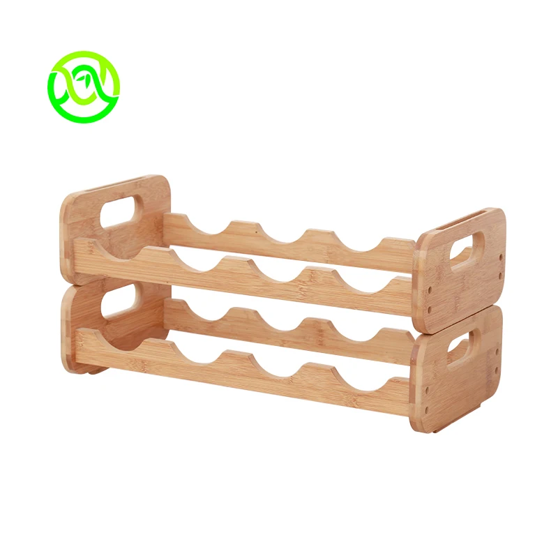 Деревянный держатель для винных бутылок с логотипом по заводской цене