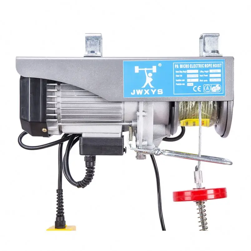 Factory selling PA500 mini electric wire rope hoist Winch lifting motor