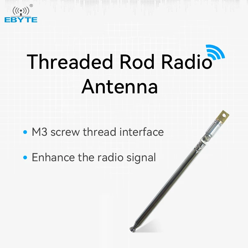 Ebtye TX-LGHX-5273 70-500 МГц диапазон частот FM шарнир наконечника тяги с радио Складная антенна повышения сигнала
