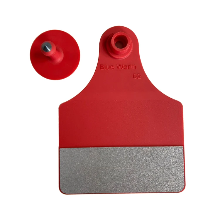 Custom Made Two-piece Type 1#+6(R)# Animal Reflective Ear Tag