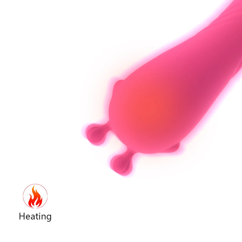 original factory heating g spot clit ear breast stimulator women vibrating flirting massager adult sex toy wholesale