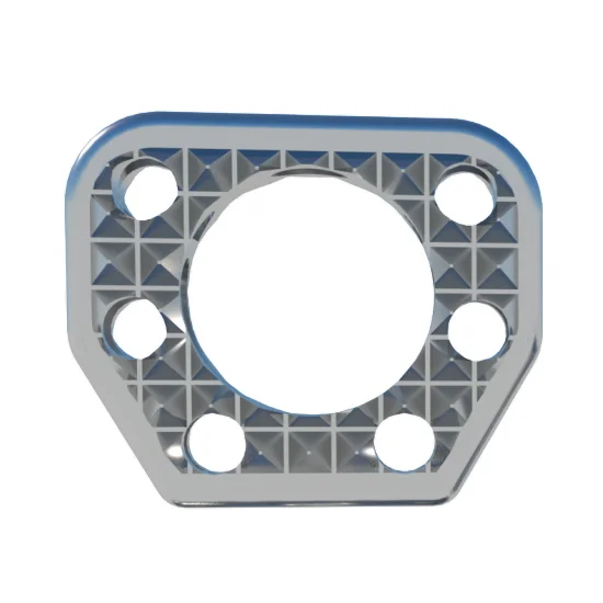 Titanium Artificial Organs Implant Materials Wedge-Shaped Cervical Interbody Fusion Cage Apply to Degenerated Endplate