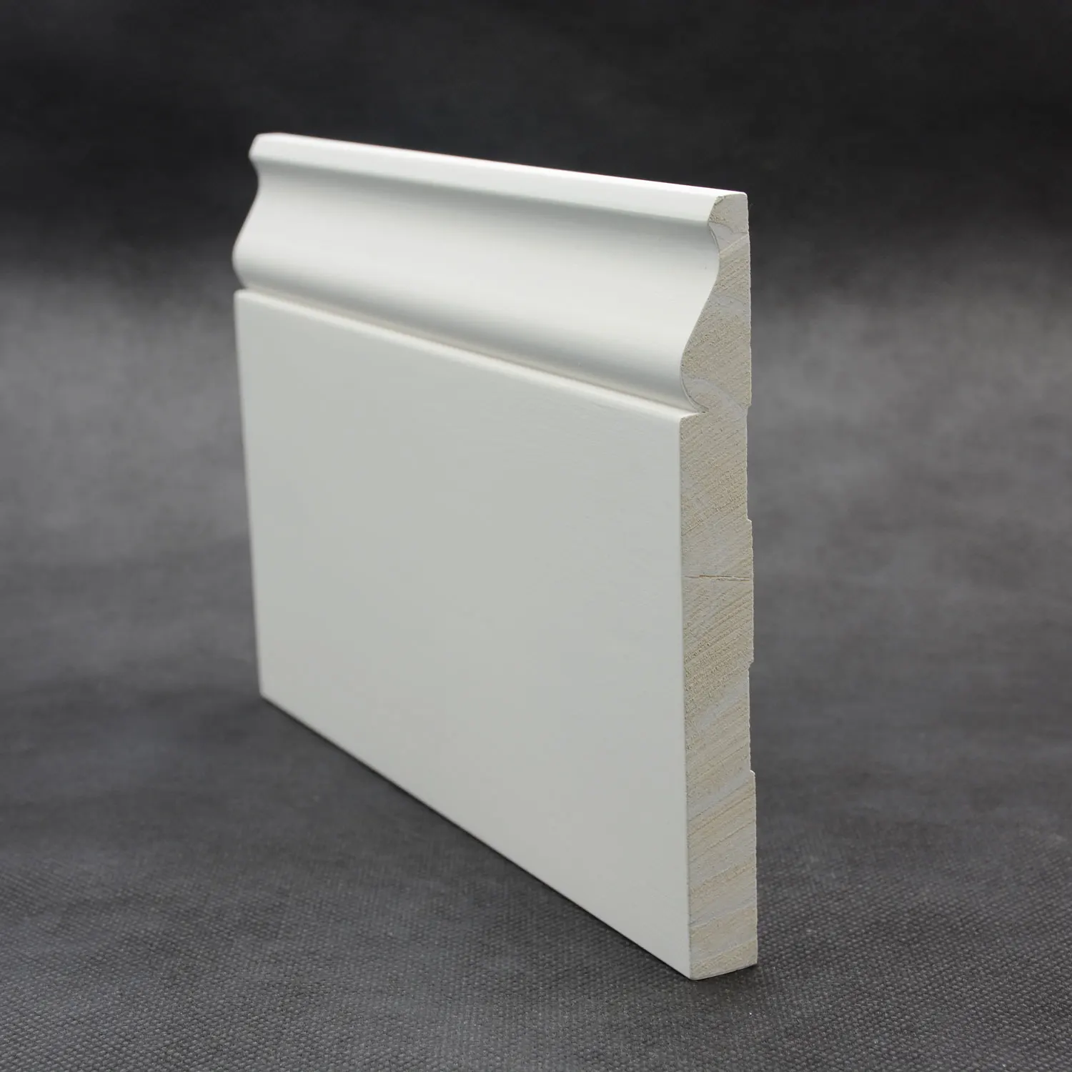 white pine wood wall skirting baseboard
