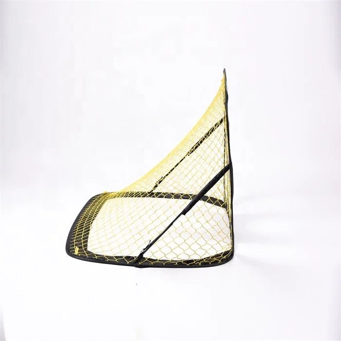 4*2.6ft/120*80cm Indoor and outdoor training equipment Portable foldable 3-in-1 Two-hole black soccer goal Soccer net for kids