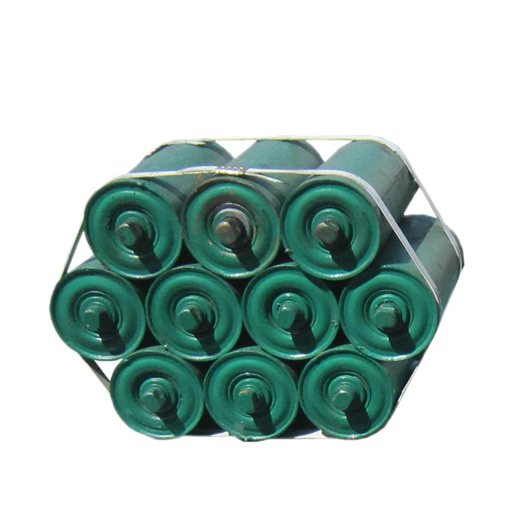 Wear-resistant bearing rollers of industrial large conveyors are used in mining quarries
