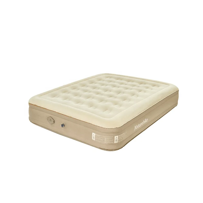 Naturehike outdoor glamping Inflatable mattress 36cm height camping air bed built in air pump