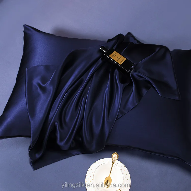 Top 30mm mulberry silk pillowcase best texture heavy silk pillowcase with zipper mulberrry silk pillowcase 30 momme 100% pure