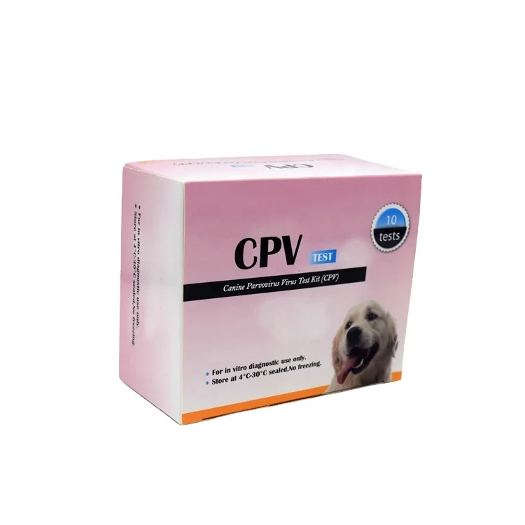 OEM Veterinary CPV Canine Parvovirus Virus Rapid Test Cassette, CPV Test Kit