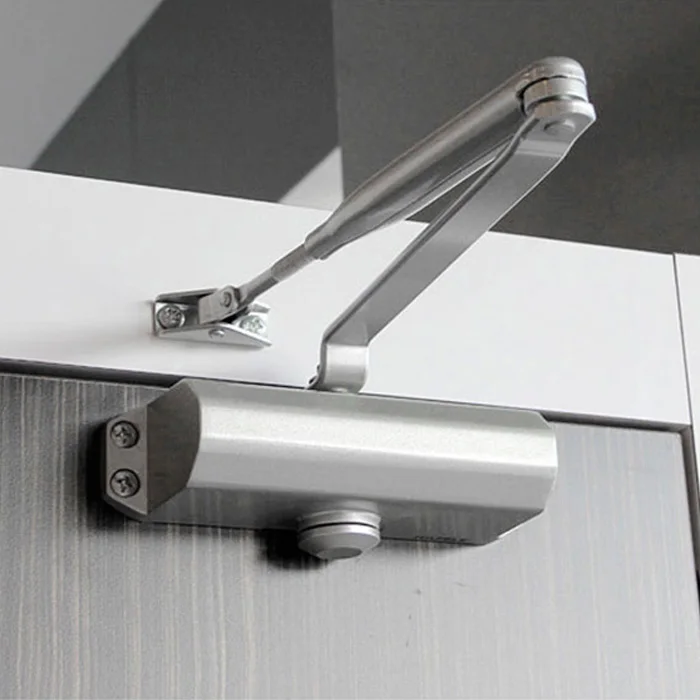 Adjustable Speed Hydraulic Door Closer Heavy Duty Soft Closing Aluminum Automatic Door Closer
