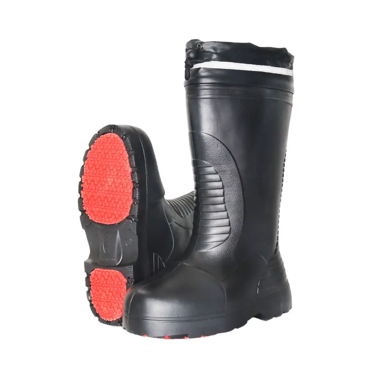 Good Quality Thermal Winter Knee-High Winter Protection Warmly Comfortable Workers Men Rain Boots