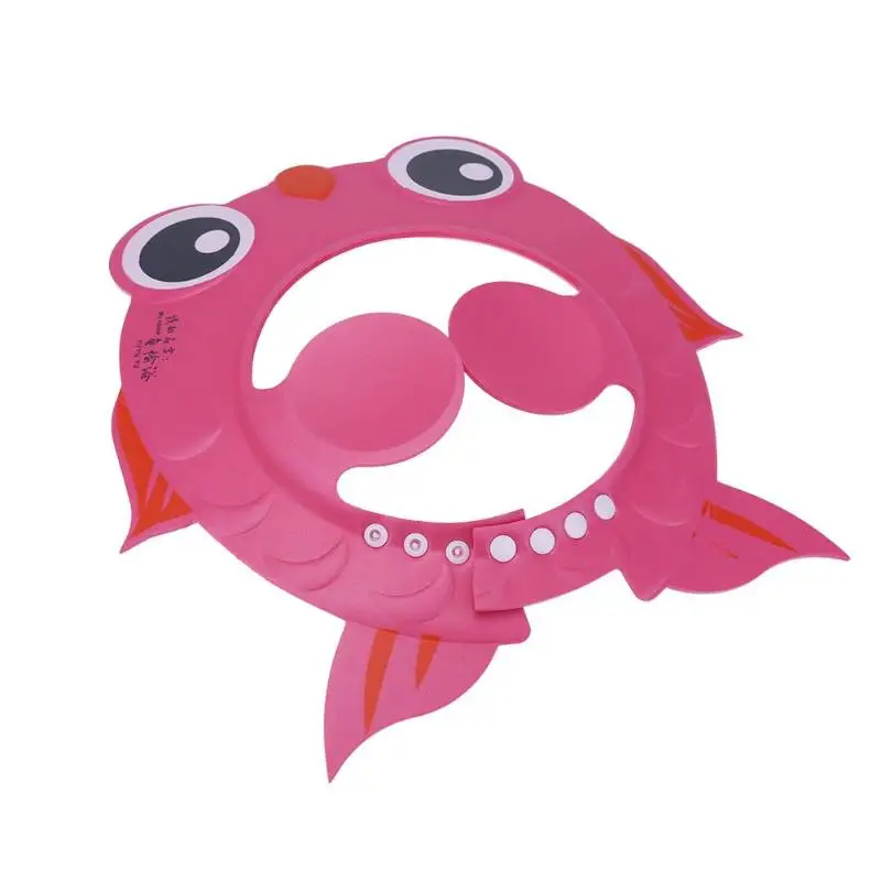 Детский продукт для мытья волос в форме рыбы, защитная шапочка для душа, шампуня