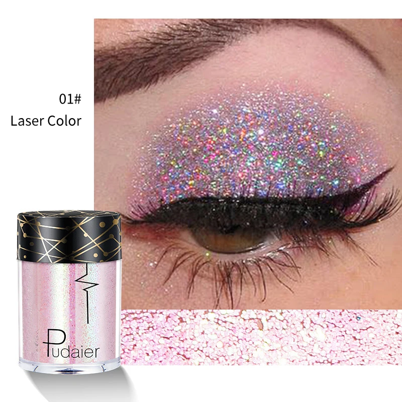 New 36 Colors Glitter Liquid Eye Shadow Waterproof Private Label Women Makeup Shining Eye Shadow Sequins High Gloss Eye Shadow