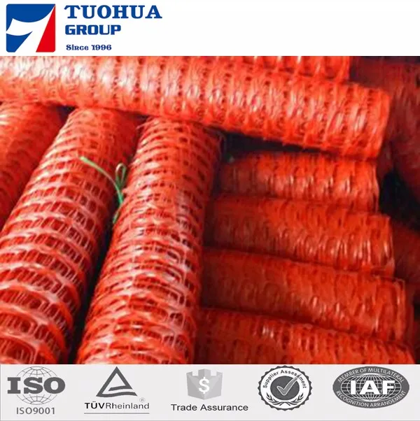 high density polyethylenes and Knitted  warning barrier and snow fence