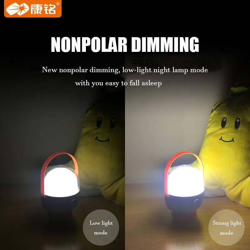 Kamisafe led перезаряжаемые кемпинг открытый дом мощность отключения Портативный Палатка лампа nonpolar dimmingcamping