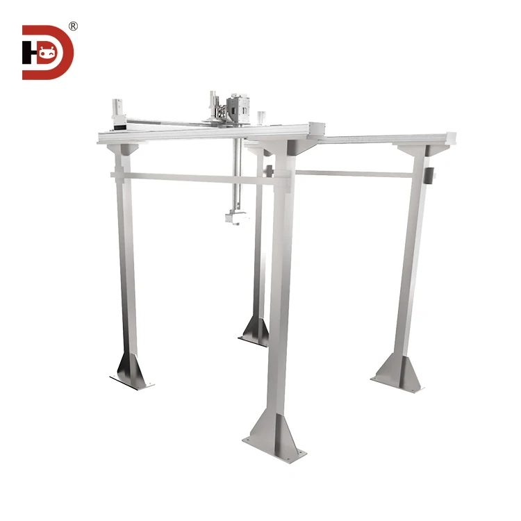 XZY heavy-duty palletizing gantry truss manipulator long stroke linear gear rack module cross guide slide table