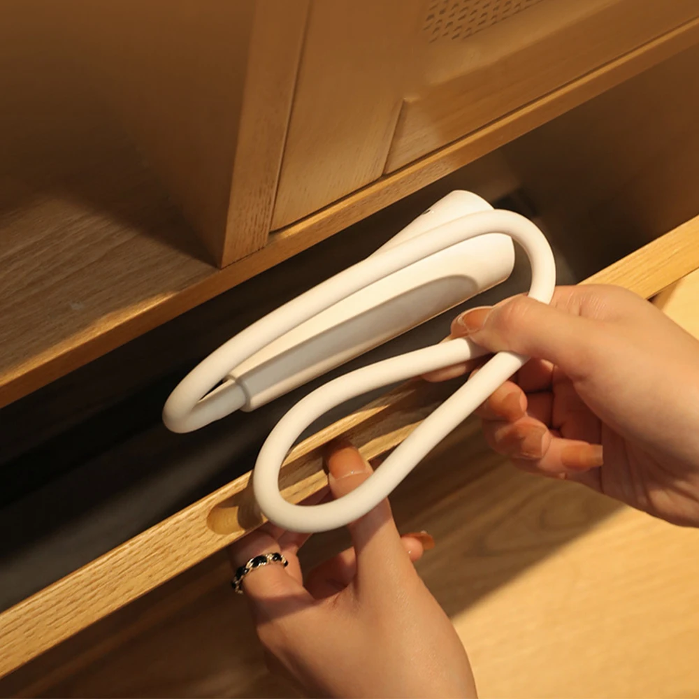 LED Book Light Reading  Bed Eye Caring 3 Color LED reading table lamp flexible tube creative learning light