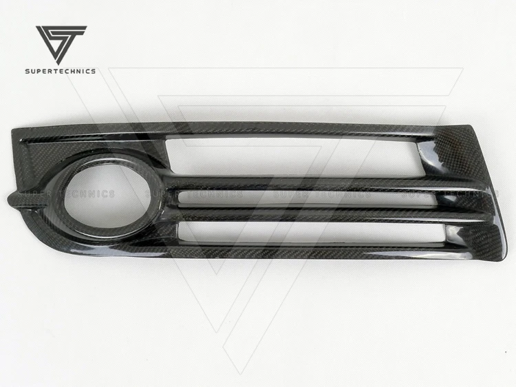 Carbon Fiber Fog Lamp Cover Fog Light Cover for Audi TT MK2