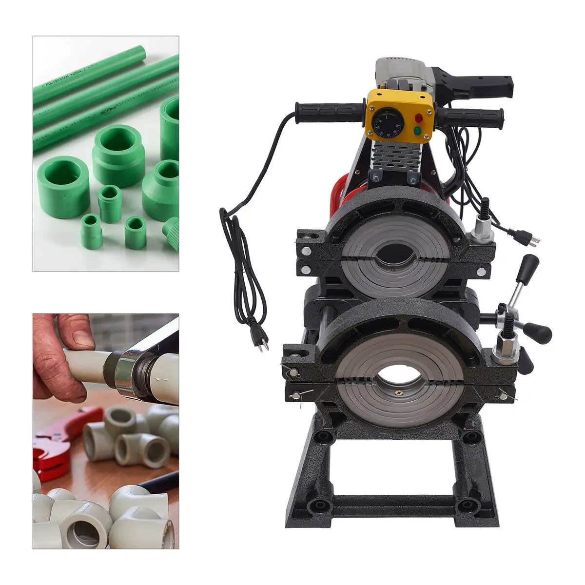 HaiSha PE HDPE PP Plastic Pipes manufacture drain pipe Welding Machine