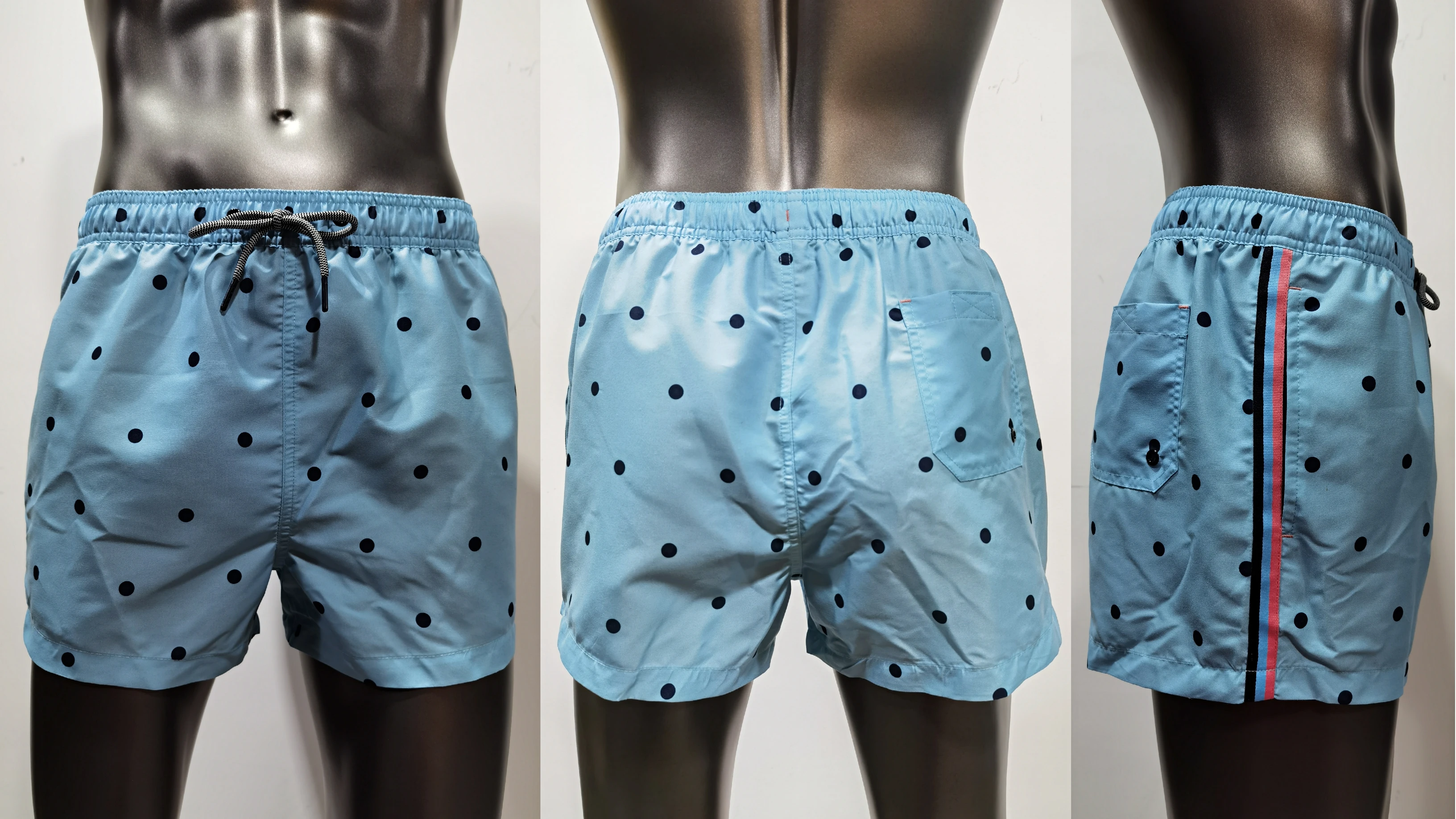 OEM men Beachwear Boardshort Swimwear Running  customized Design Man Boxer Short with mesh inner brief