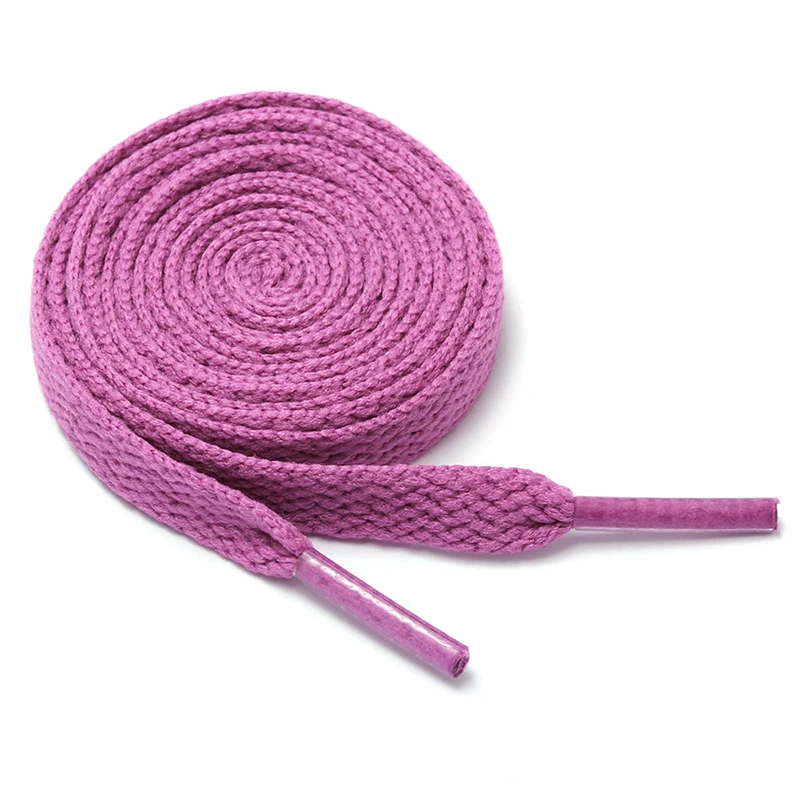 Заводской Лидер продаж, на заказ, плоские шнурки для обуви, разноцветные шнурки из полиэстера для кроссовок