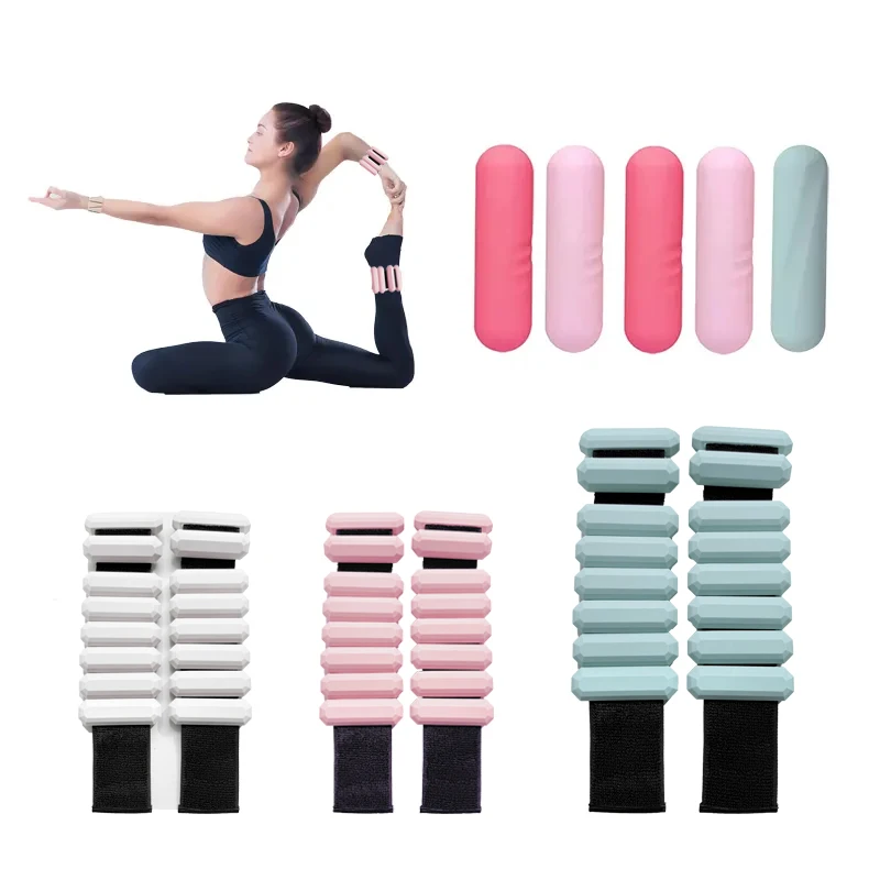 Fitness Gym Adjustable Wearable Triangle Wrist Ankle Weights Silicone Weights Ankle Weights For Women