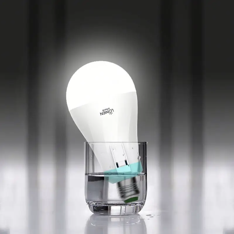 Rechargeable Solar Light 20W Rechargeable Led Bulb Emergency Plastic White Li-ion Battery Rechargeable Lights Portable T550