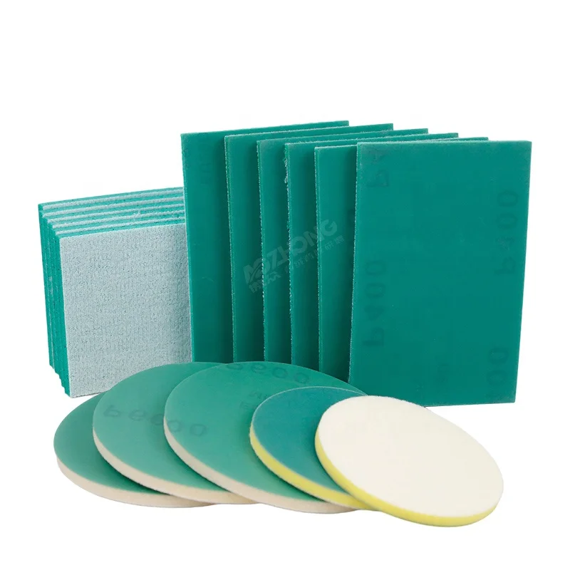 Microfibre Stainless Steel Sponge Pad High Quality Film 6INCH Sponge Polishing Pad For 3C Series Polishing