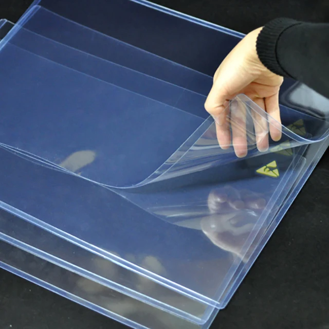 Antistatic PVC card case plastic card holder