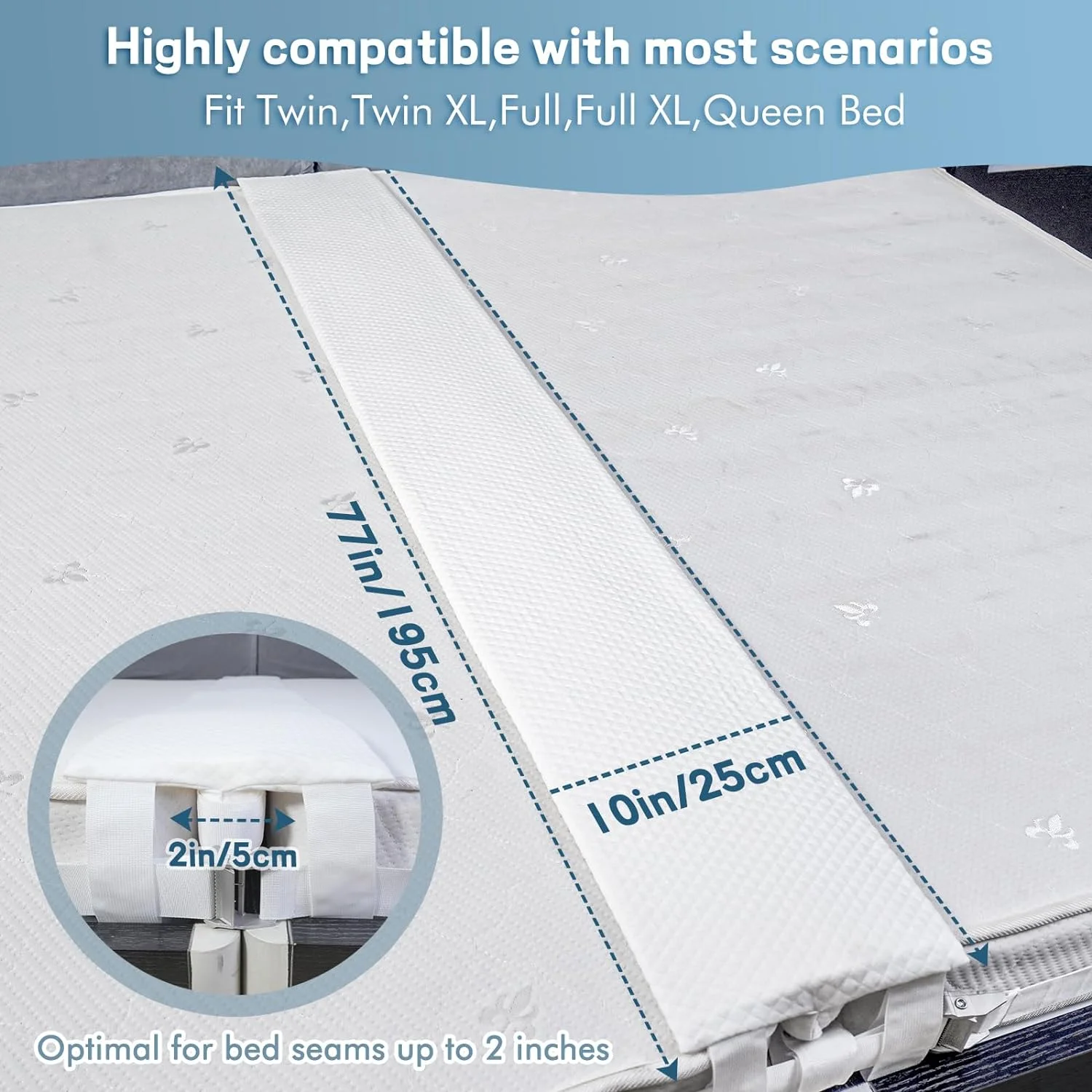 High Quality Sleeping Bed Bridge Twin To King Converter Kit Twin Mattress Bed Bridge