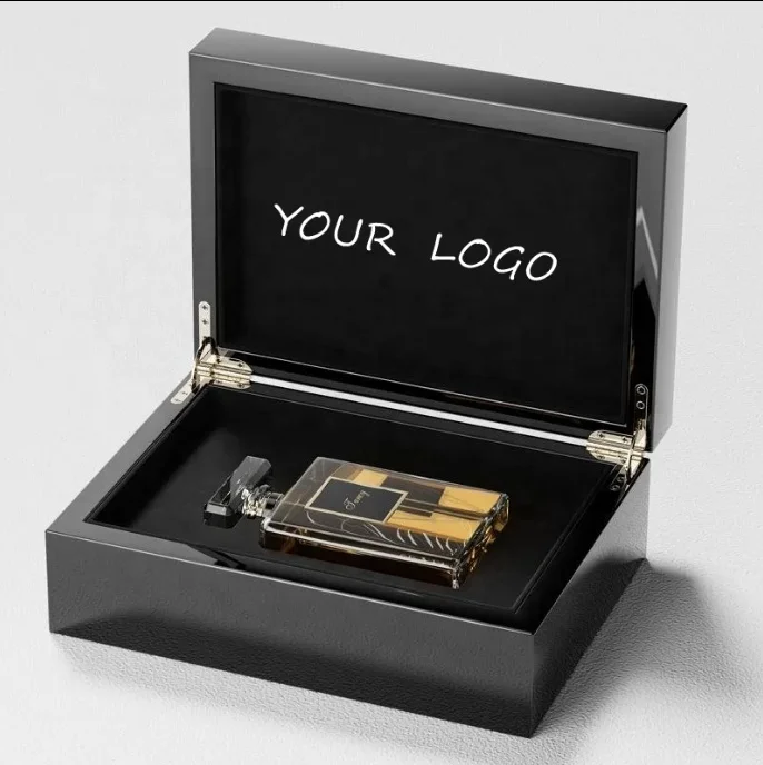 Отлично в наличии роскошная полированная коробка для ручек из МДФ деревянная парфюма 50 мл 100