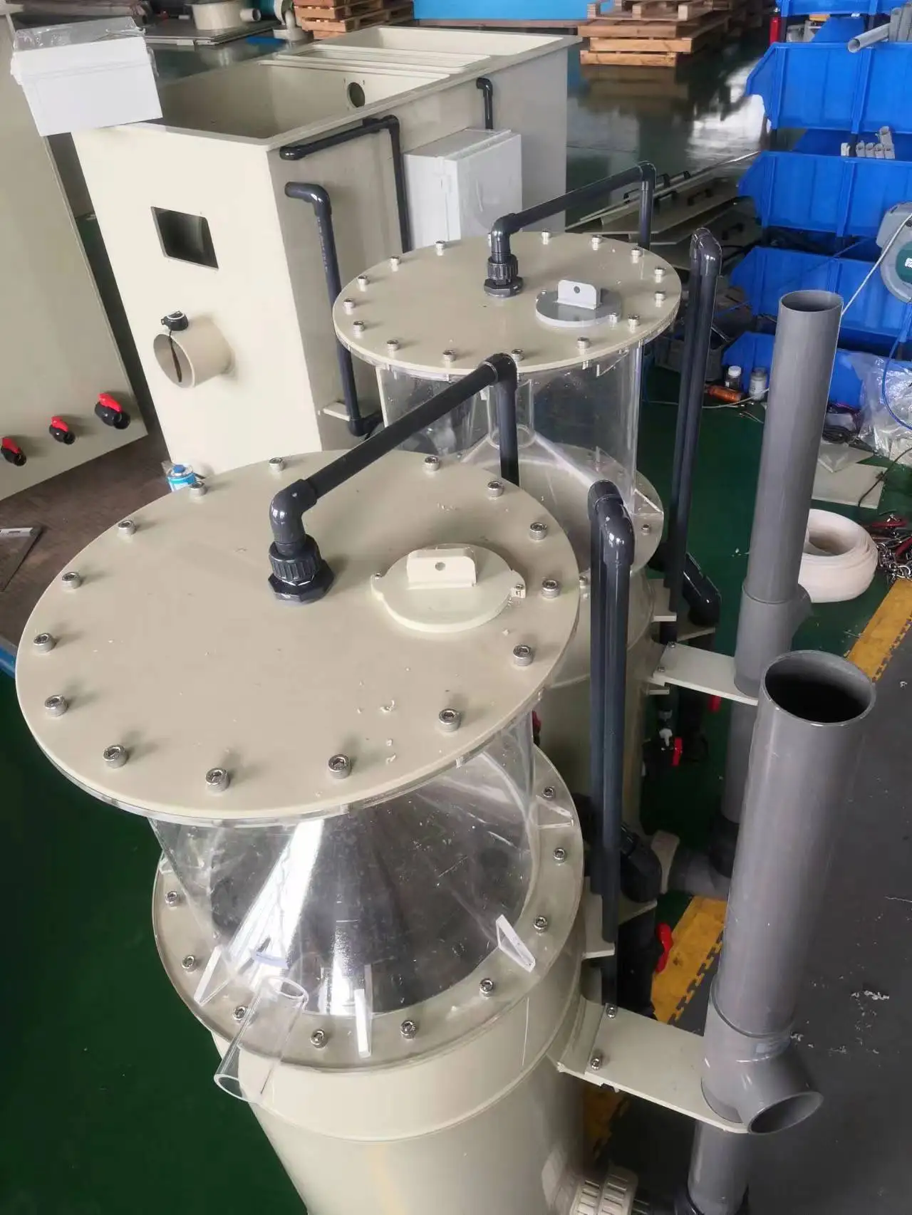 200L RAS Equipment Stainless Steel Protein Skimmer for Aquaculture System