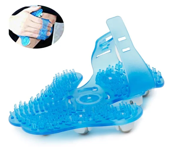 Massaging Rollers Hand Massage Glove - Portable Cordless Hand Held Personal Travel Gloves Massager