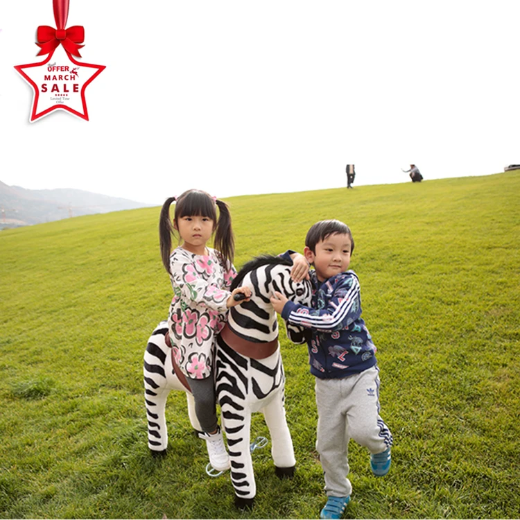 Top Quality Ride On Horse Toy Stuffed Animal Ride Mechanical Horse For Sale