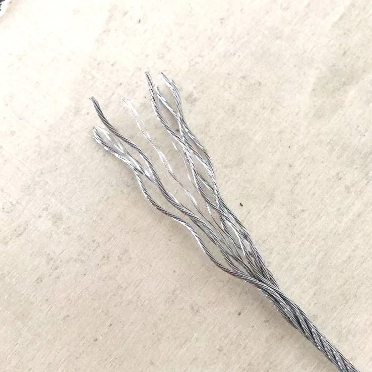 304 316 wire rope 7x7 stainless steel