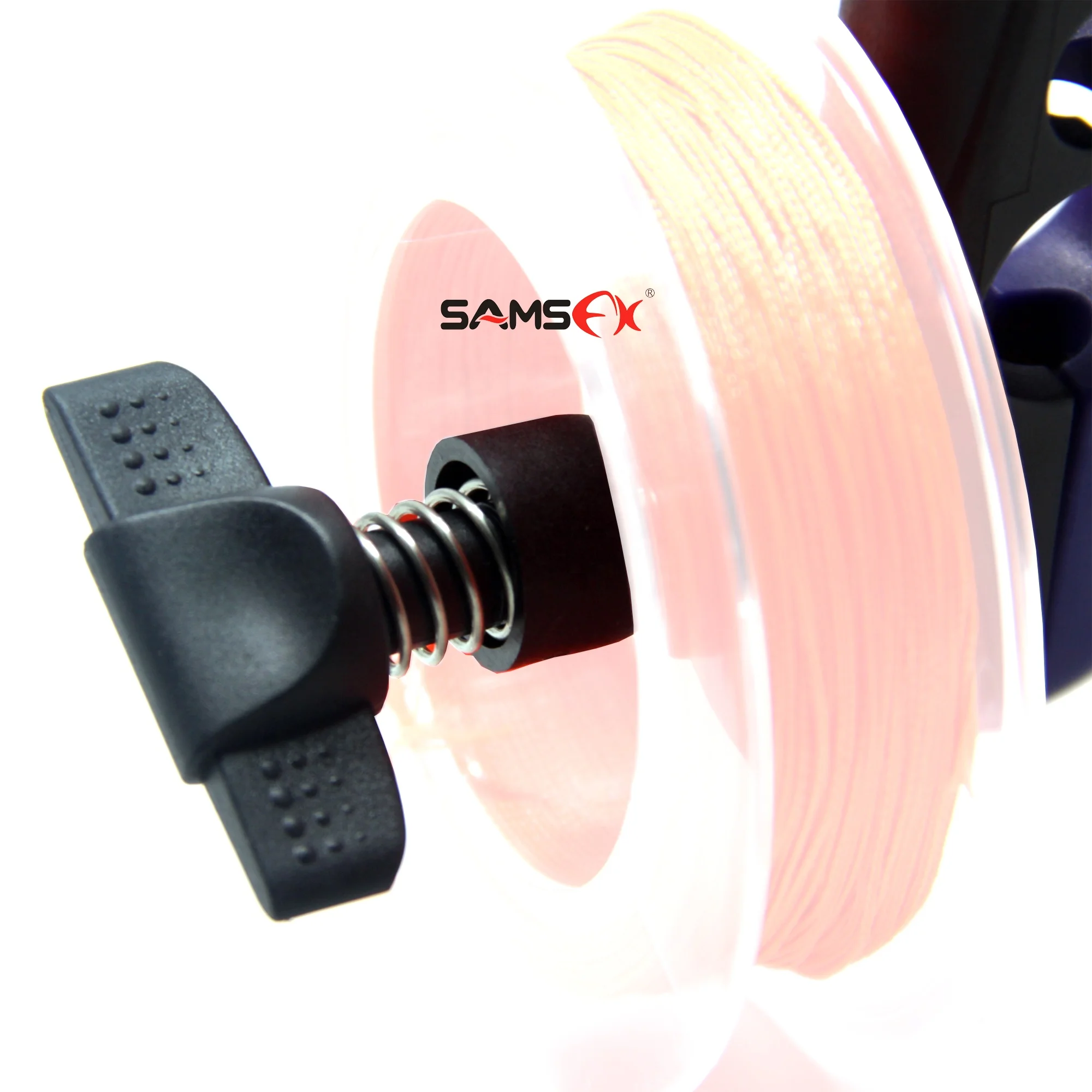 SAMSFX Portable Universal Fly Fishing Line Spooler Adjustable for Various Sizes Rod Bobbin Reel Fishing Line Winder