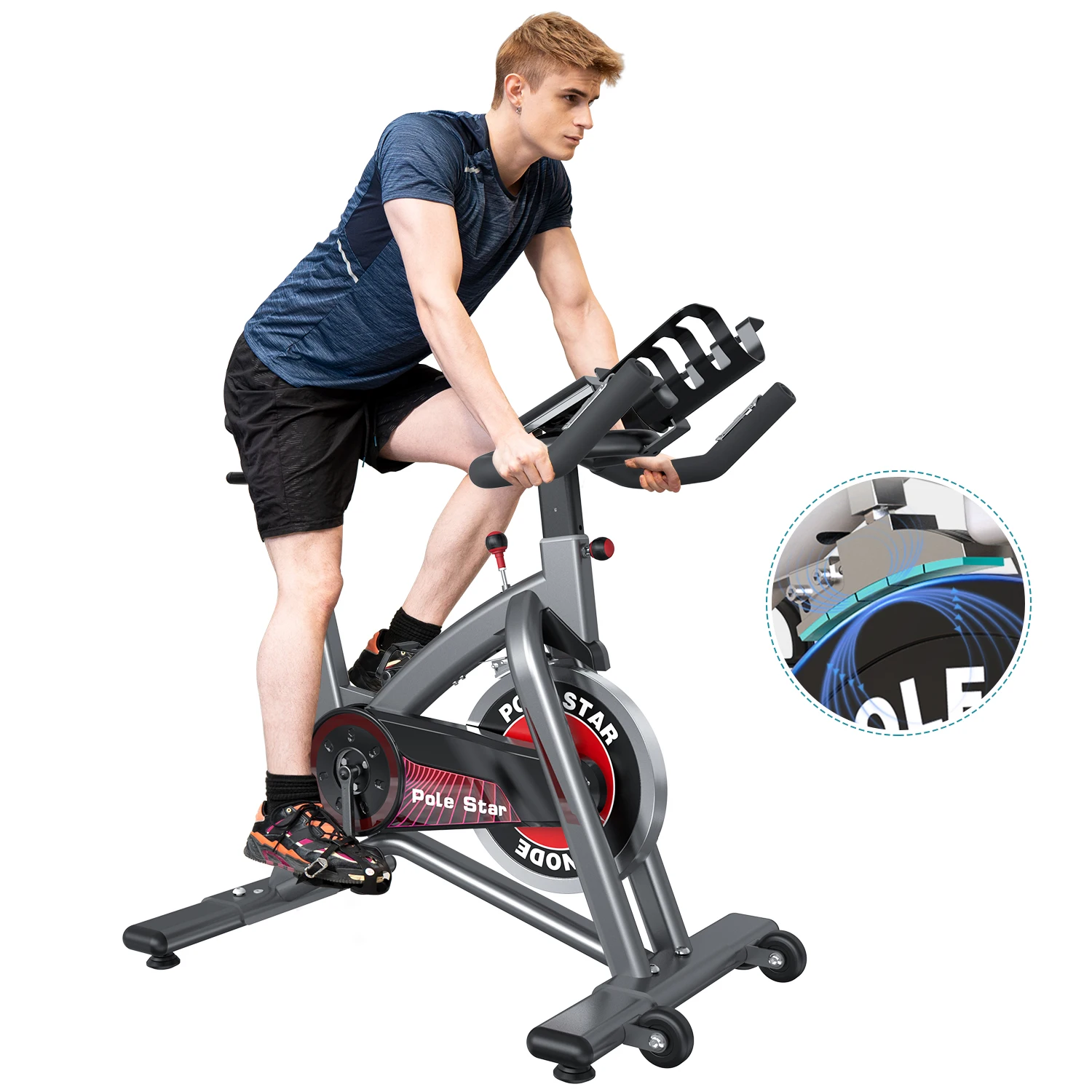 snode SP wholesale spin bike exercise magnetic fitness indoor spinning bike