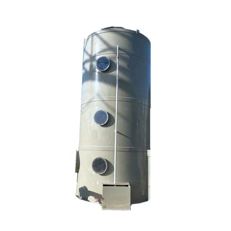 Acid Gas Filtration Gas Scrubbing Spray Tower /gas Disposal Equipment
