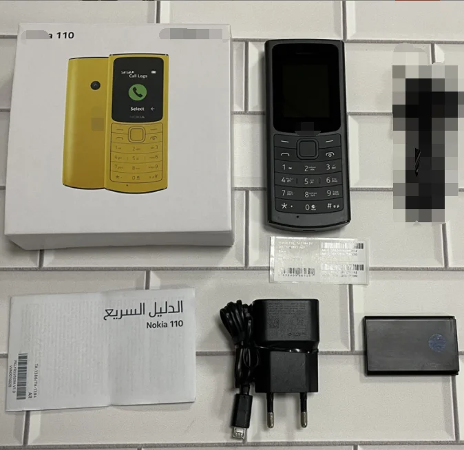 110 mobile phone Dual Sim Cards Used Unlocked Original Cellphone Unlock dual card with camera mobile phone