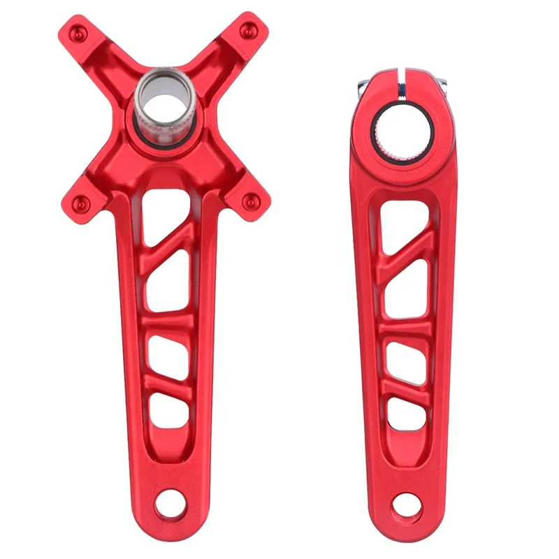 JIANKUN Mountain Bicycle Crankset 104BCD Single Chain ring 32T/34T/36T/38T Sprocket With Bottom Bracket Aluminum Alloy MTB Crank