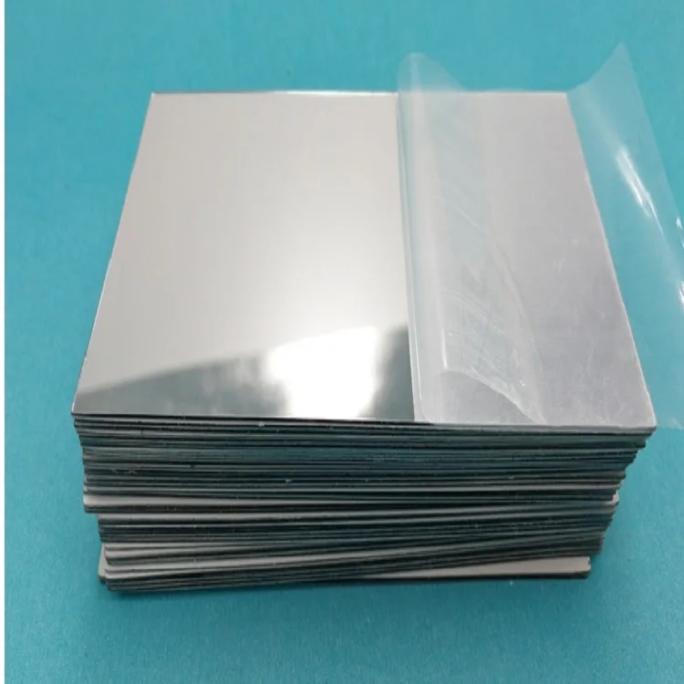 Oujia Exporter Manufacturer   3mm Thick 4x8ft PMMA Color Mirror Acrilico Board Silver Gold Rose Mirror Acrylic Sheet