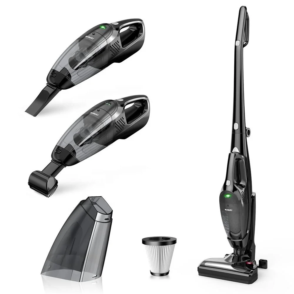 Portable Handheld Vacuum Cleaner For Household, Car, Carpet, 2-in-1 Use with accessories storage