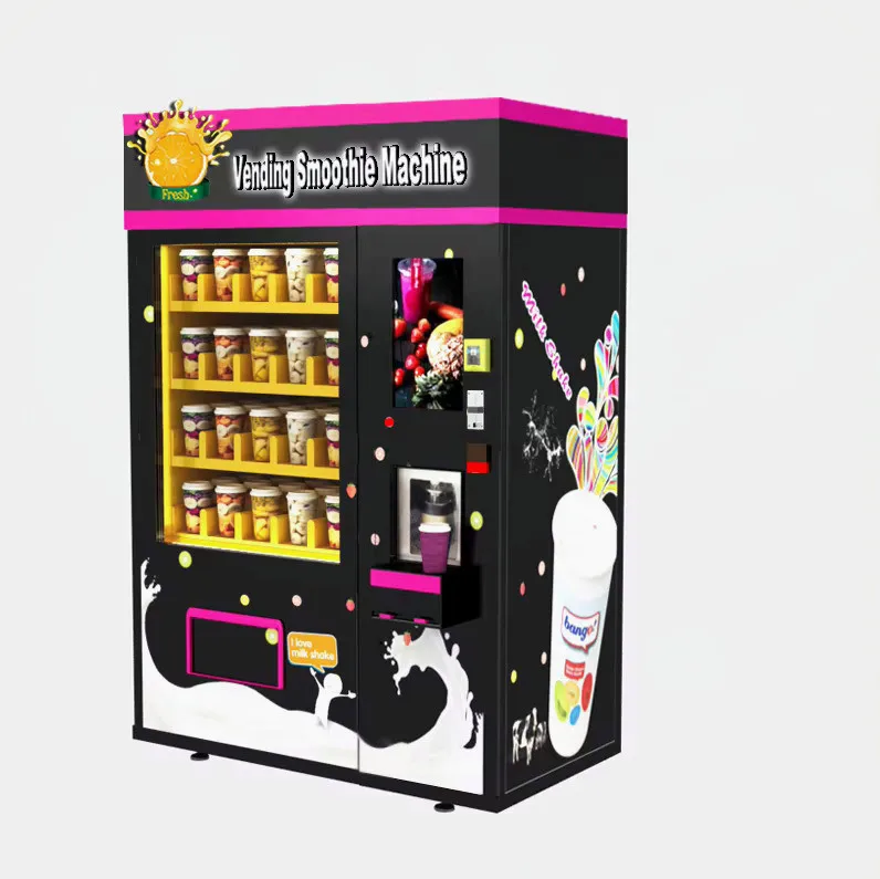 Custom Outdoor Smoothie Vending Machine