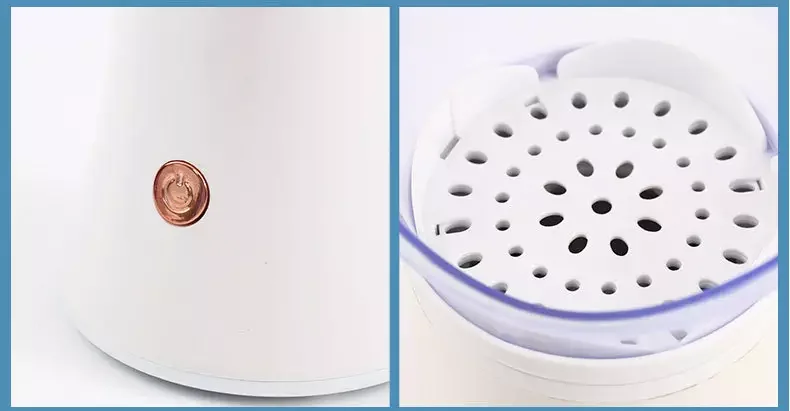 Mini Portable Hot Spray Nano Vaporizador Vapeur Deep Cleansing Moisturizing Facial Face  Steamer Custom for Home Use