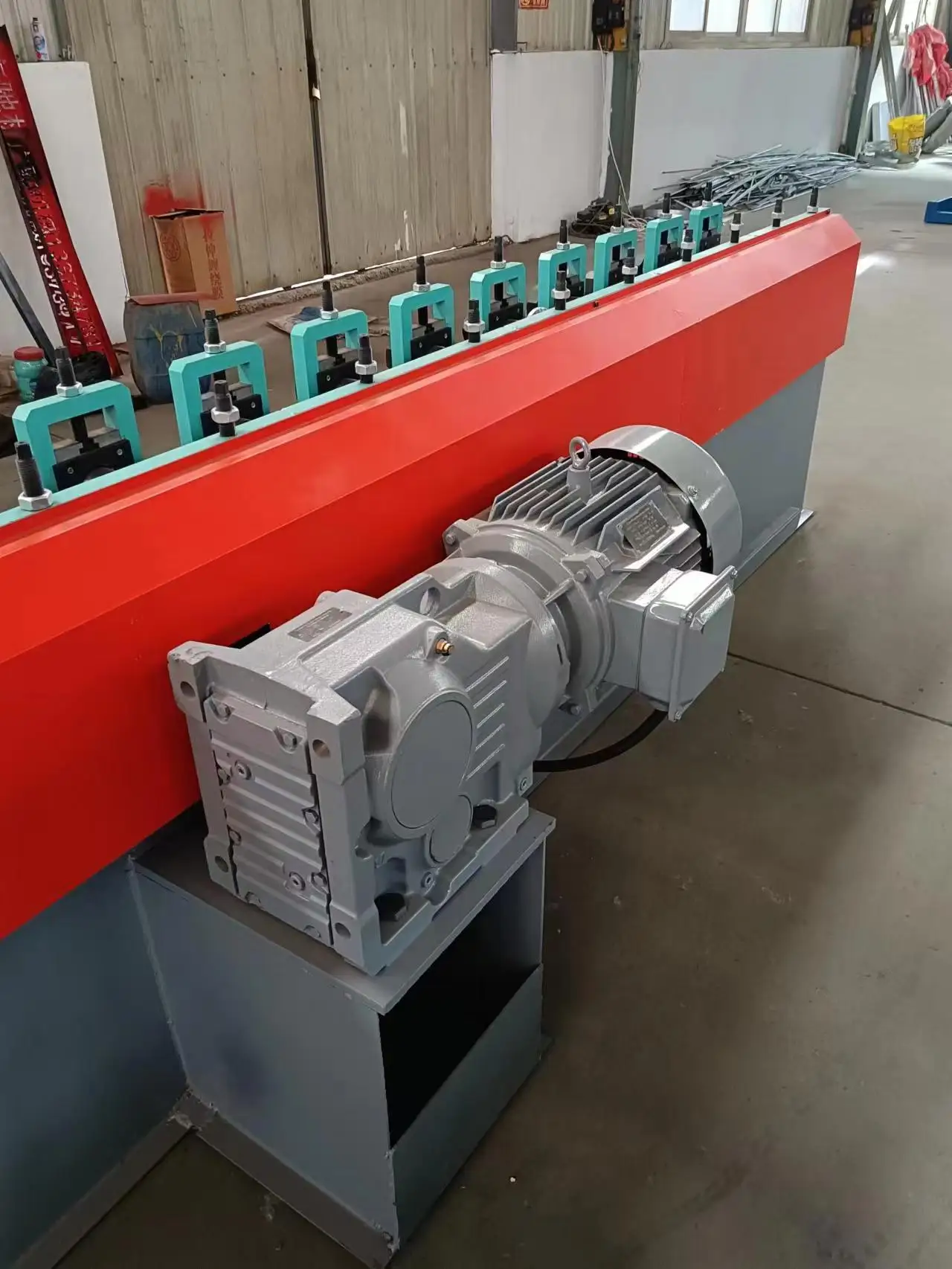 Manufacture Automatic High Quality 16 Rows C Omega Strut  Channel Roll Forming LIne Machine