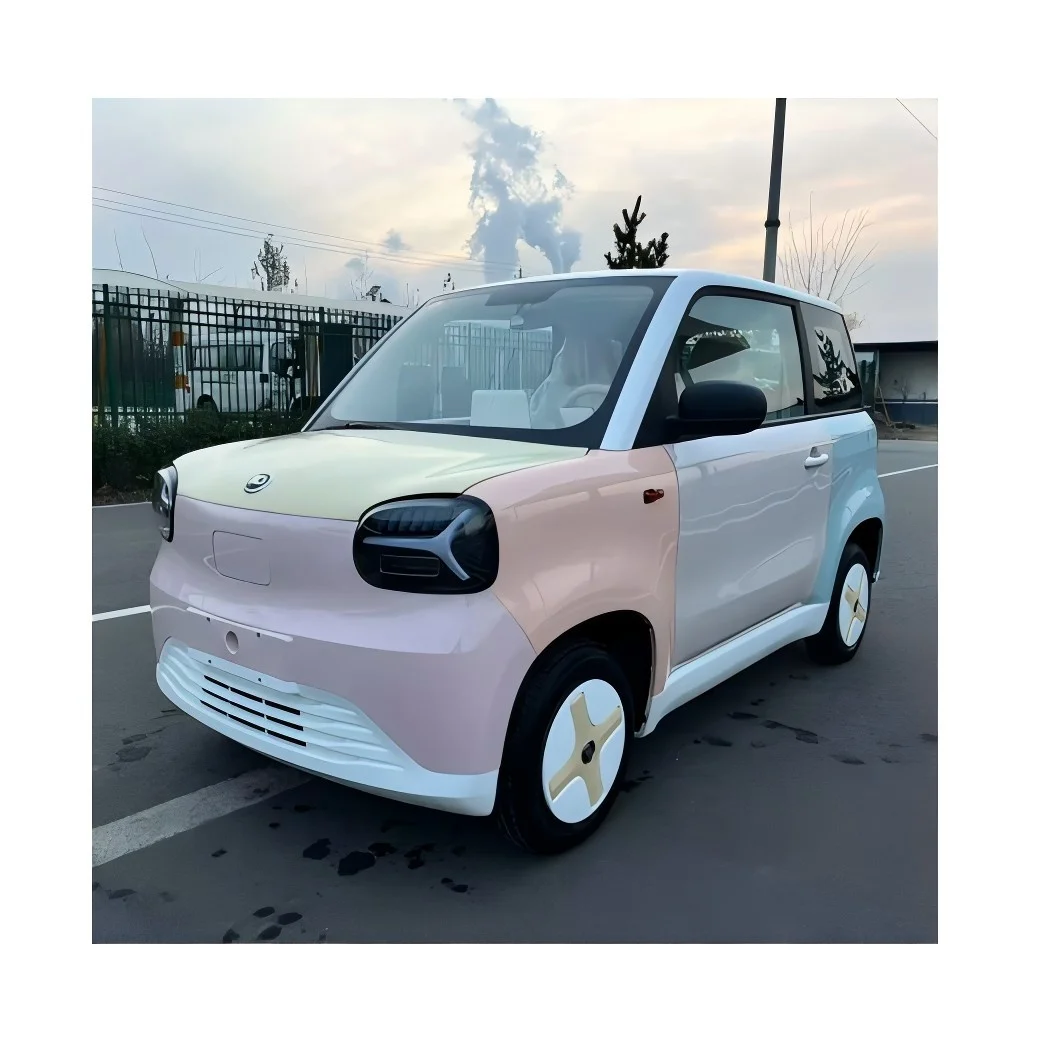 2024 Zhidou Rainbow Mini EV 4 Wheel 4 Seater Left Hand Driving Cheap Chinese Mini Car Electric Car For Adult Sale