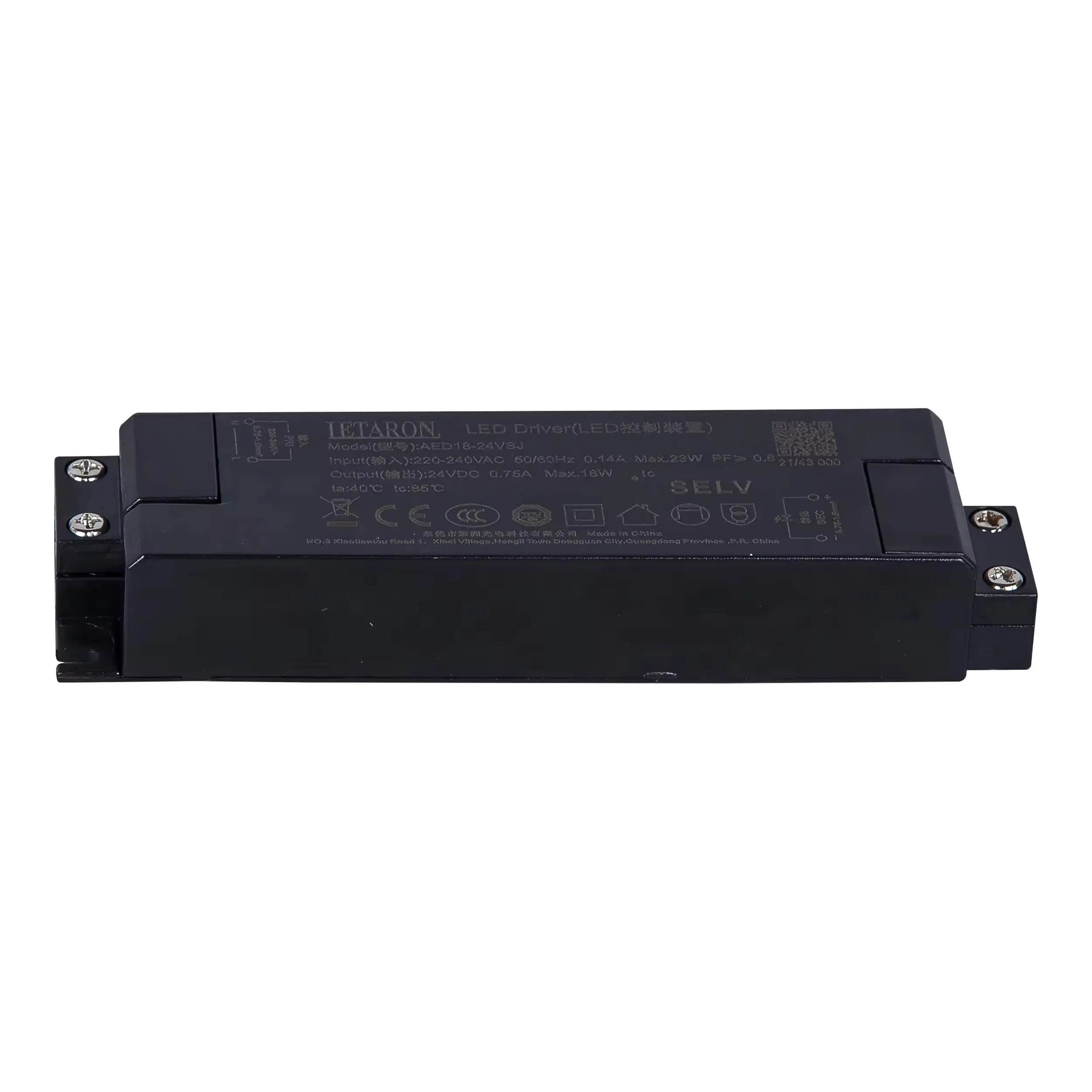 24V 18W led netzteil 12v trafo 60w 230v auf Светодиодный драйвер 220-240V AC 50/60HZ PF> 0 9 ЕС Универсальный светодиодный