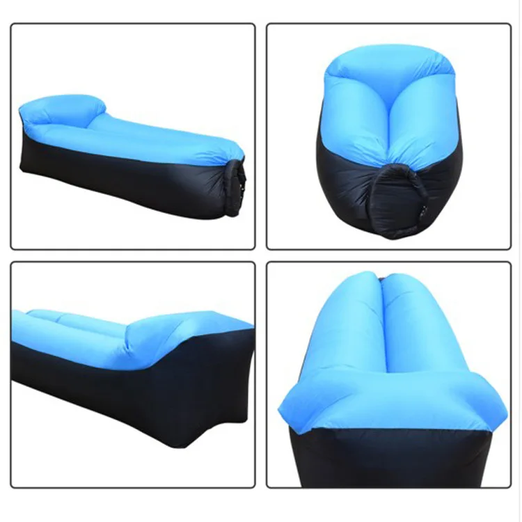 Wholesale Hot Selling Camping Accessories Air Sofa Inflatable Sofa Couch Outdoor Beach Lazy Sofa Lounger